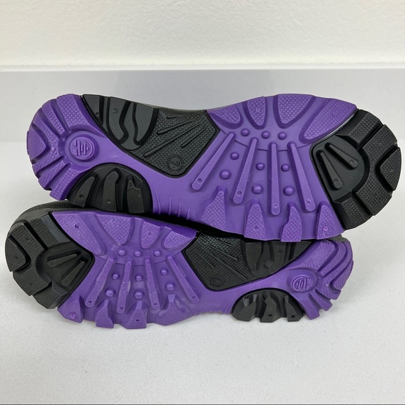 Kamik Rocket Pac Insulated Waterproof Violet Purple Girls Snow Boots NWOB Size 7 - Picture 5 of 7